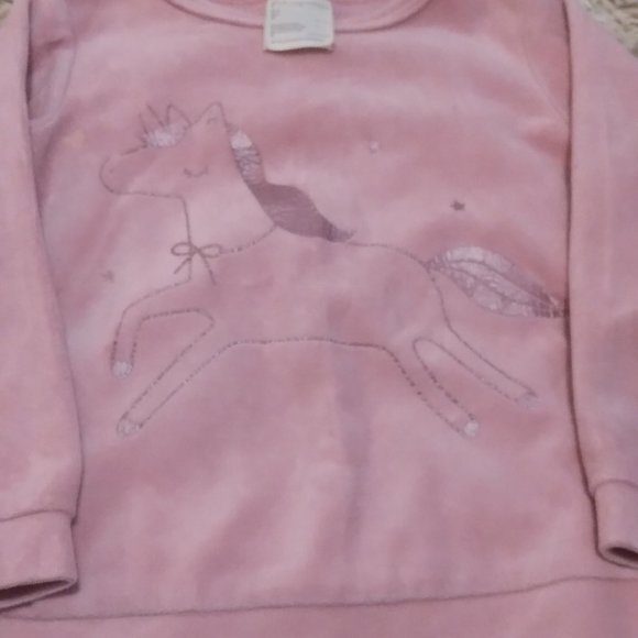 First Impressions Unicorn Sweatshirt Toddler Girl - Picture 2 of 5
